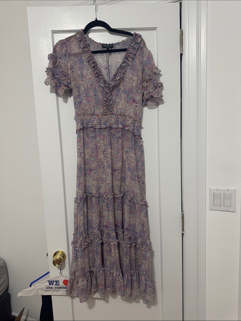 Generation Love Floral Purple Maxi dress